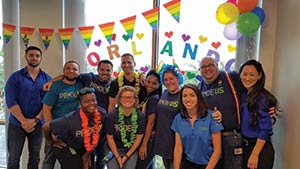 Ultimate Software employees celebrate PRIDE