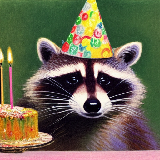 raccoon birthday party